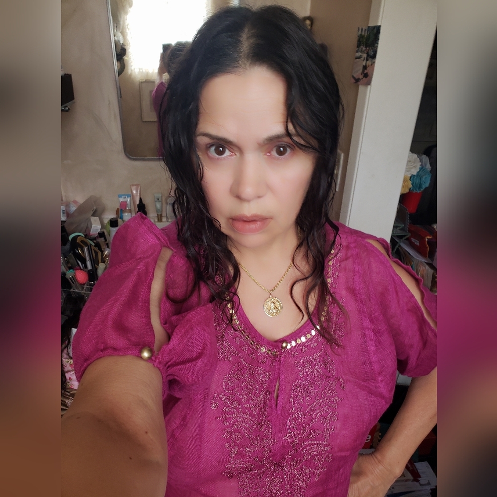 Neiman Marcus boho top